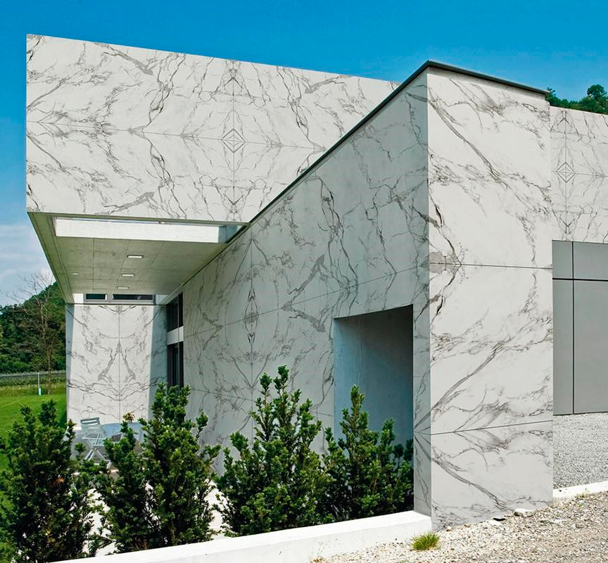 fachadas de piedra natural marmol DEkton